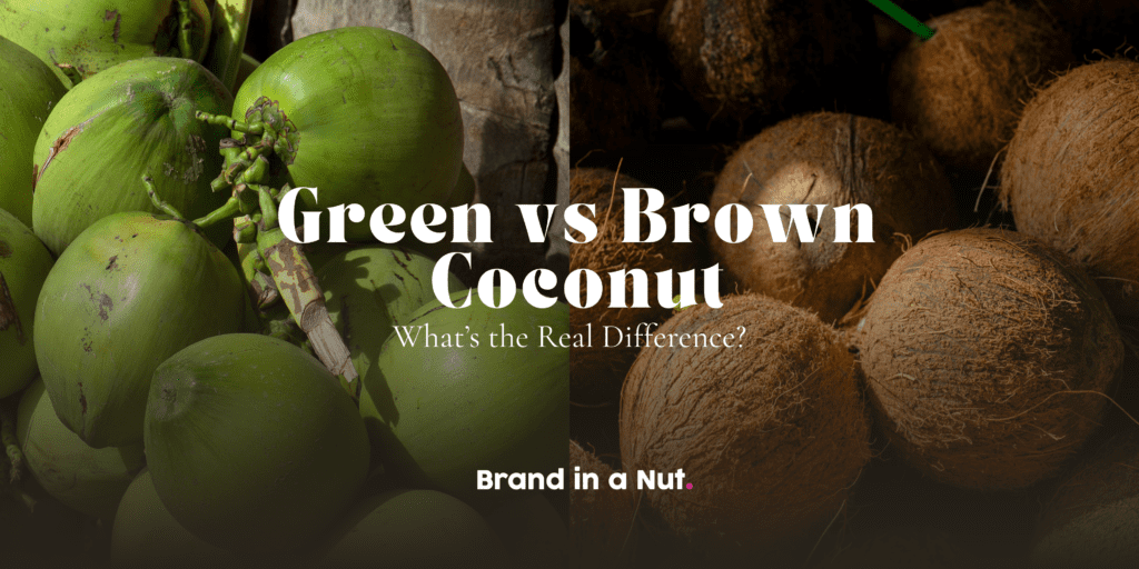 Green vs Brown Coconut