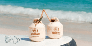 custom branded coconut.